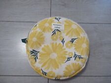 trousse de maquillage ronde à fleurs jaune my little box  NEUF