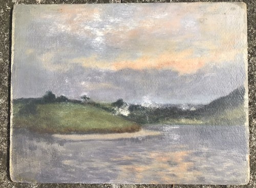Tableau peinture ancienne - peinture,