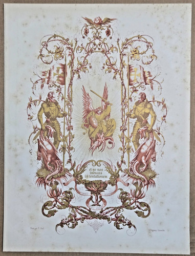 Lithographie religieuse - lithographie,