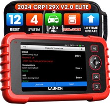 2025 LAUNCH CRP129X Elite V2.0 Voiture diagnostic OBD2 AVEC 12 Les fonctions FR
