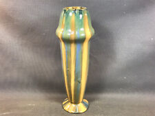 Ancien vase à fleurs en céramique vintage forme phallique pied cassé et recollé