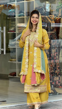 Indien Designer Salwar Kameez Costume Bollywood Soirée Pakistanais Robe Mariage