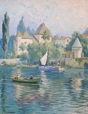 Maurice CHAPUIS. Canotage Sur