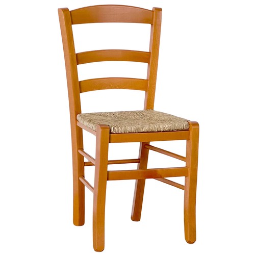 Chaise bois paesana cerise - chaise,