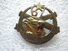 ANCIEN INSIGNE REGIMENT ARTILLERIE D'AFRIQUE 67° RAA ETAT EXCELLENT (SANS FAB.)