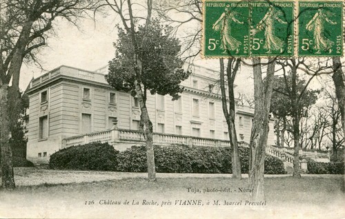 Carte vianne château la - vianne, de