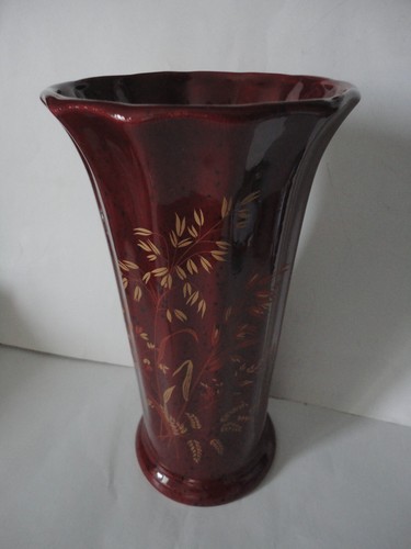 Grand vase céramique - , motif