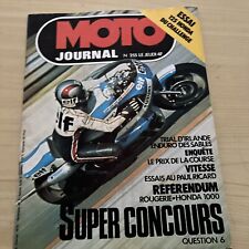 MOTO JOURNAL  255 Ner a Car HONDA CB 125 S3 HARLEY DAVIDSON 90 Terrot 350 HCTL
