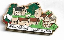 pin's plus beaux villages de france montresor indre et loire
