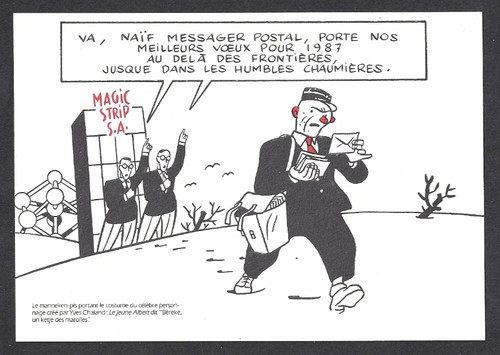 Chaland carte - (manneken-pis),