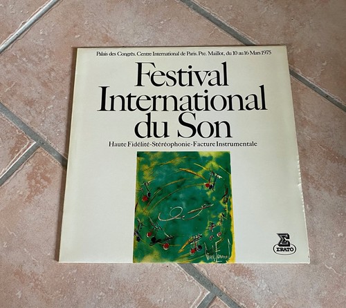 Disque vinyle 33t festival - disque,