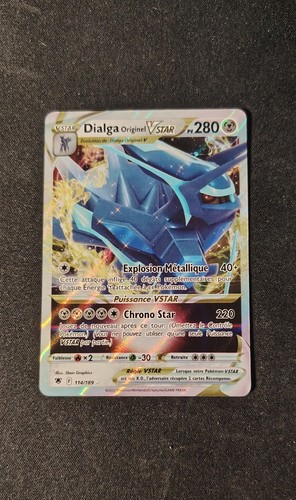 Carte pokémon dialga - carte, originel