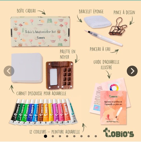 Coffret aquarelle voyage - aquarelle,