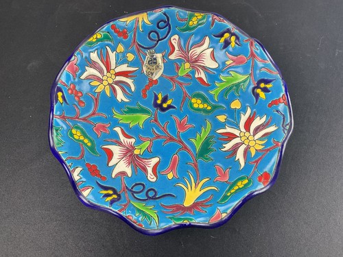Plat creux faience emaux - creux,