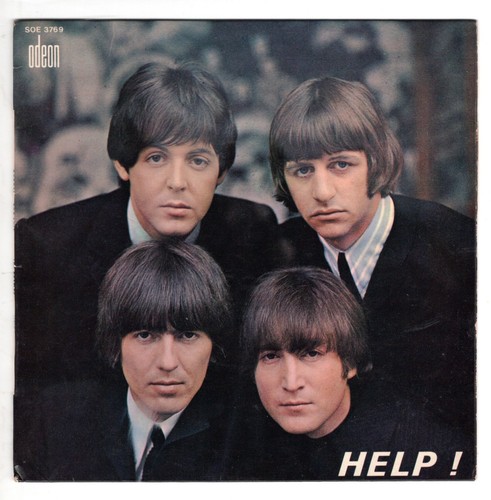 French the beatles help - ep,