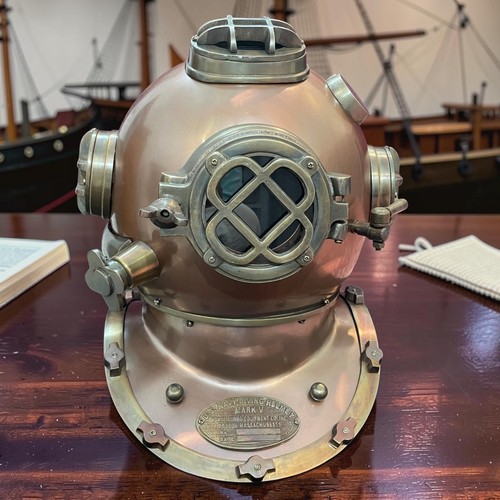 Casque plongée vintage - de,