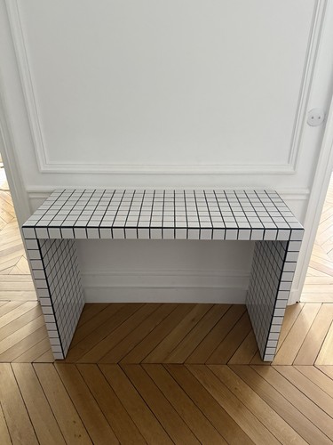 Console carrelage mosaïque - console,