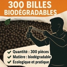 Billes Pour Fronde Ø 8 mm Munition lance pierre Fronde Slingshot Chasse x300