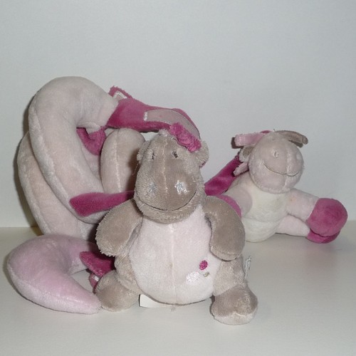 Doudou spirale dragon noukies - doudou,
