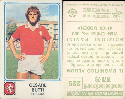 Footballeurs panini 1978 - footballeurs, 1978/79