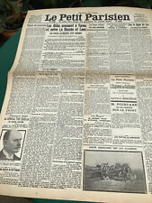 FAC-SIMILE LE PETIT PARISIEN/YPRES/RUSSIE AUTRICHE/VON BESELER/VENIZELOS/1914