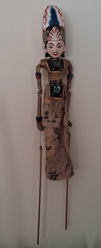Marionnette asiatique tige - marionnette, asiatique/tige