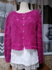 Splendide pull  Rose  angora