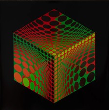 Victor VASARELY : TUPA 2 -