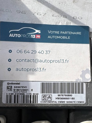 Calculateur moteur peugeot 308 - calculateur,