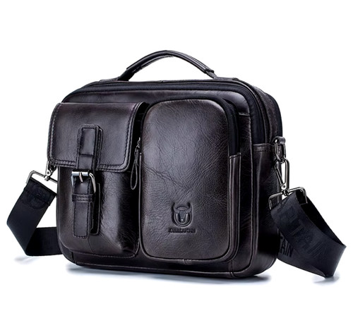 Sac bandoulière cuir - bandoulière, en