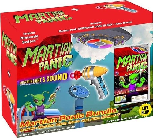 Martian panic game - panic, blaster