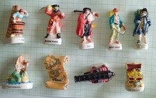 serie de 9 feves la flibuste 1999 thibault bergeron