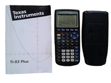 CALCULATRICE TEXAS INSTRUMENTS TI-83 PLUS GRAPHIQUE + NOTICE D'UTILISATION