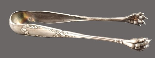 Pince sucre métal - métal, argenté