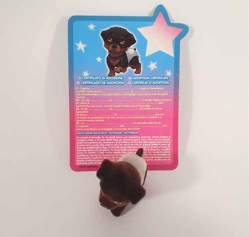Figurine rottweiler puppy - -,