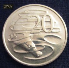 Gutse Australie, 20 Centimes