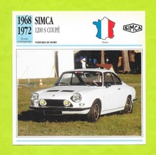 Fiche Edito Service - Simca -