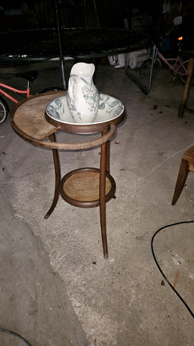 Ancienne table toilette - ancienne, de