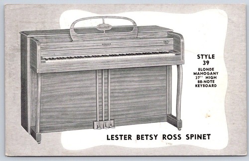 Lester betsy ross spinet piano - lester,