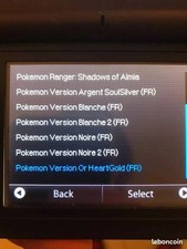 Action Replay Nintendo DSi TOUT LES JEUX POKEMON + EVENT (noire 2 heartgold ..)