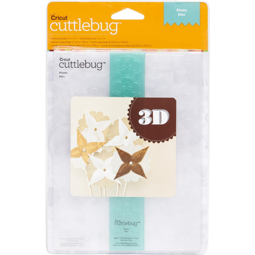 Cricut fiesta embossing - 3d,