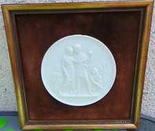 Bing & Grøndahl Plaque En Porcelaine Biscuit: Été Après Bertel Thorvaldsen