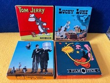 4 films super 8 tom jerry/lucky luke/popeye/les meilleurs sketches