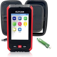 OTDR E-2800 Monomode 1310/1550nm VFL Photomètre 22/20dB Jusqu’à 60km +Adaptateur