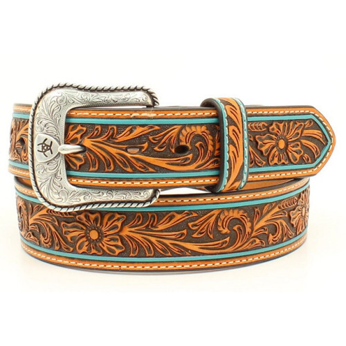 Ceinture western cuir ariat - cuir,