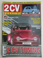 2 CV MAGAZINE n° 36 / 2 CV Tuning/Dagonet sous le capot/Caravane 2CV/ 2 CV Cross