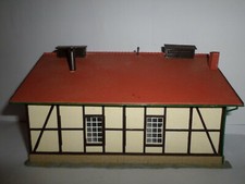 maquette ho fond de décor maison style colombages réf: 2947