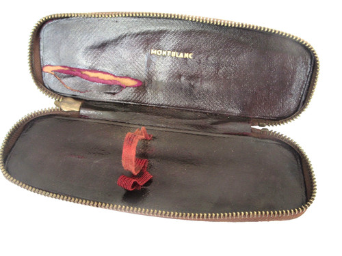 Vintage etui cuir montblanc - vintage,