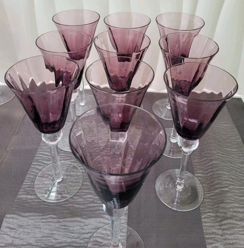 Lot verres vin sur - verres,