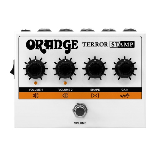 Orange terror stamp pedal - orange,